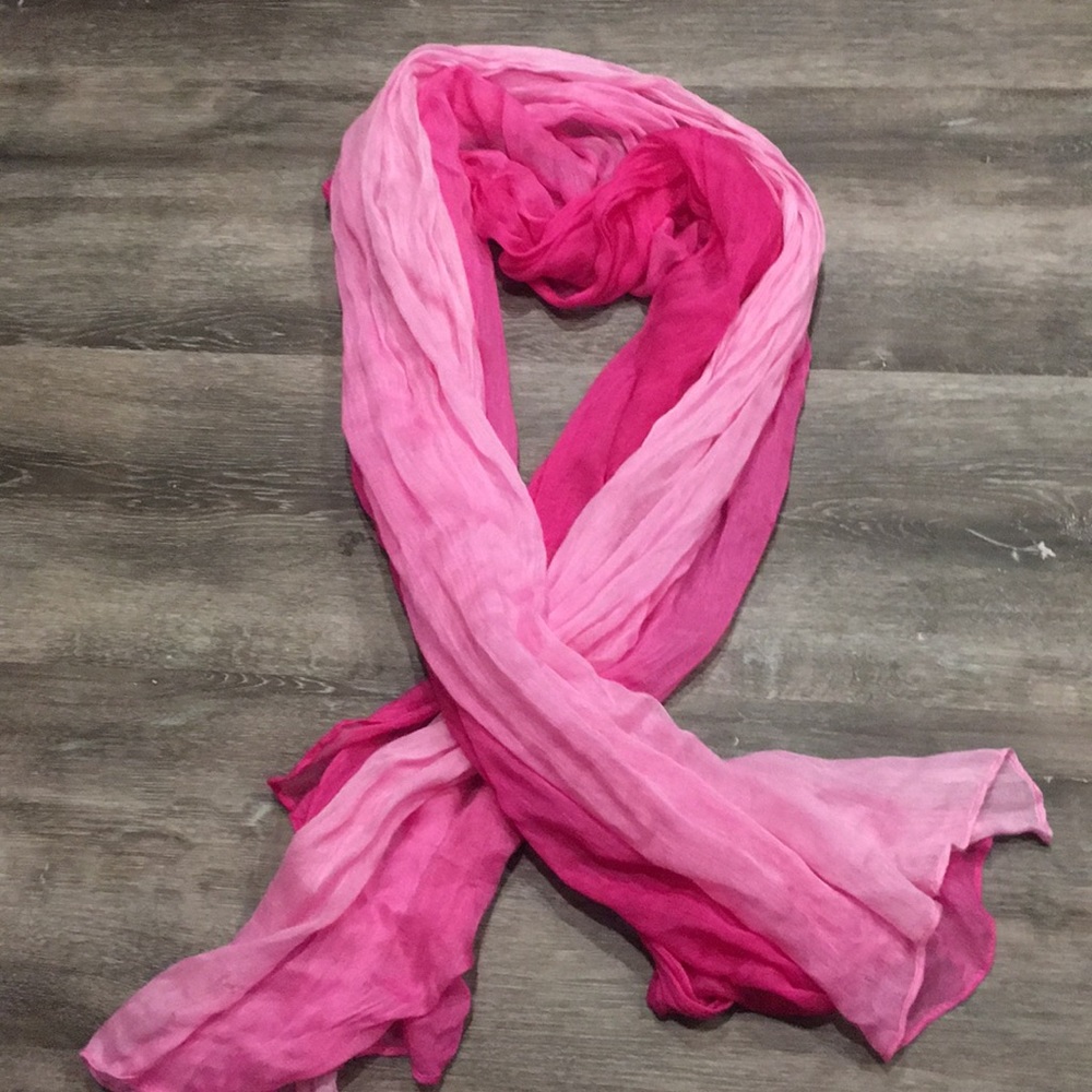 Pink Ombré Scarf